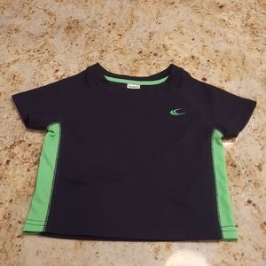 Carter's lightweight navy and lime t-shirt size 12 months